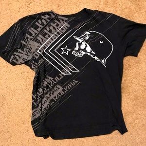 Black vintage metal mulisha shirt